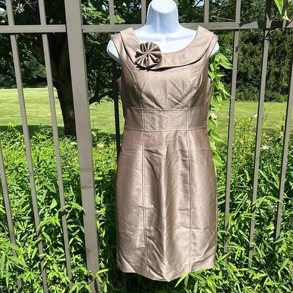 taupe colored cocktail dresses GLS GL3450 Taupe L Sale The Dress Outlet